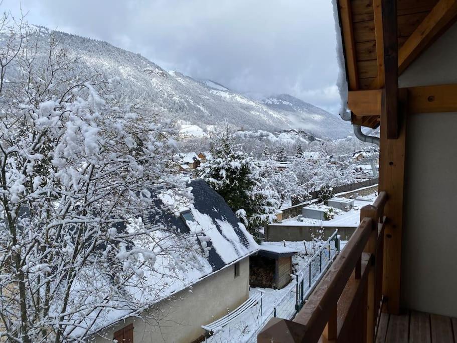 Charmant T4 Duplex Vue Montagne Loudenvielle Eksteriør bilde